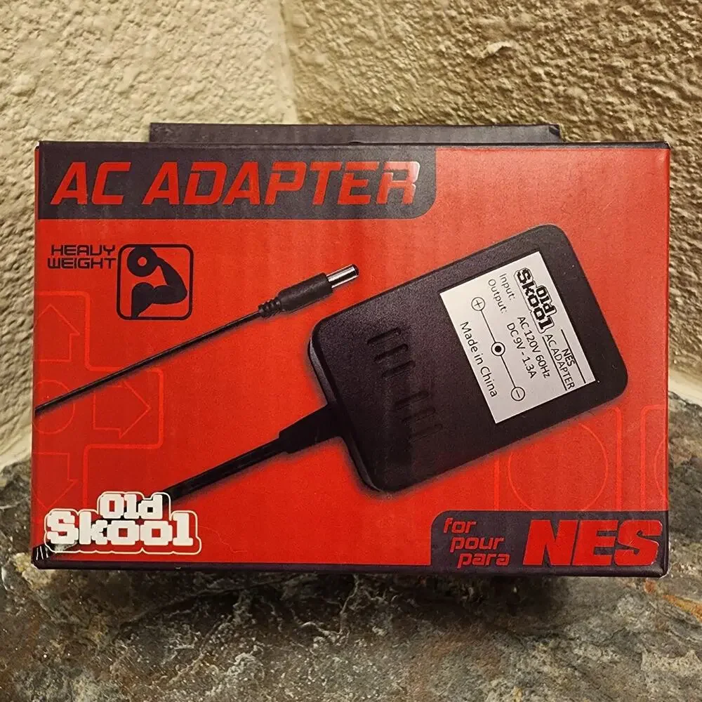 NES 8-Bit AC Adapter (NEW) - Old Skool - Nintendo